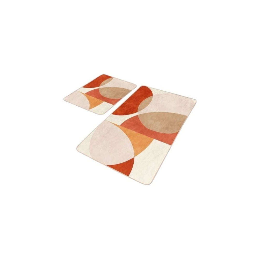 Zamatové kúpeľňové predložky v súprave 2 ks 60x100 cm – Mila Home