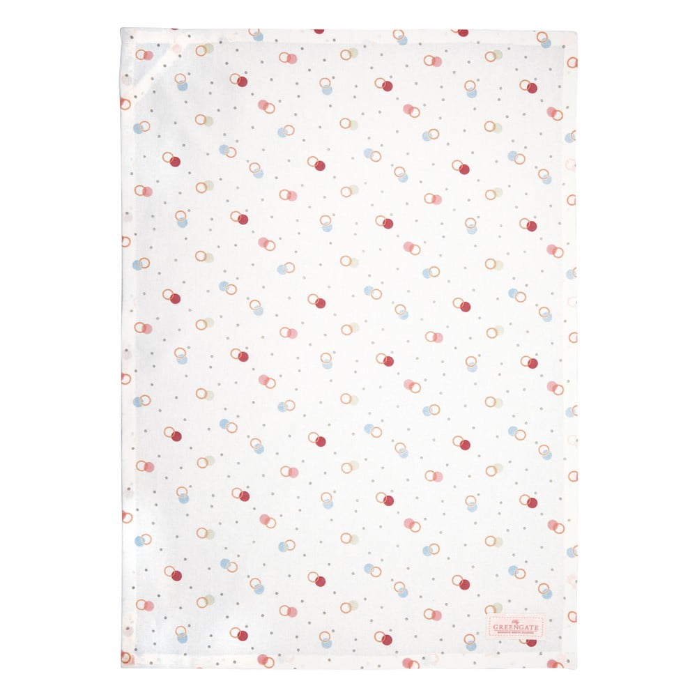 Biela bavlnená utierka Green Gate Kylie