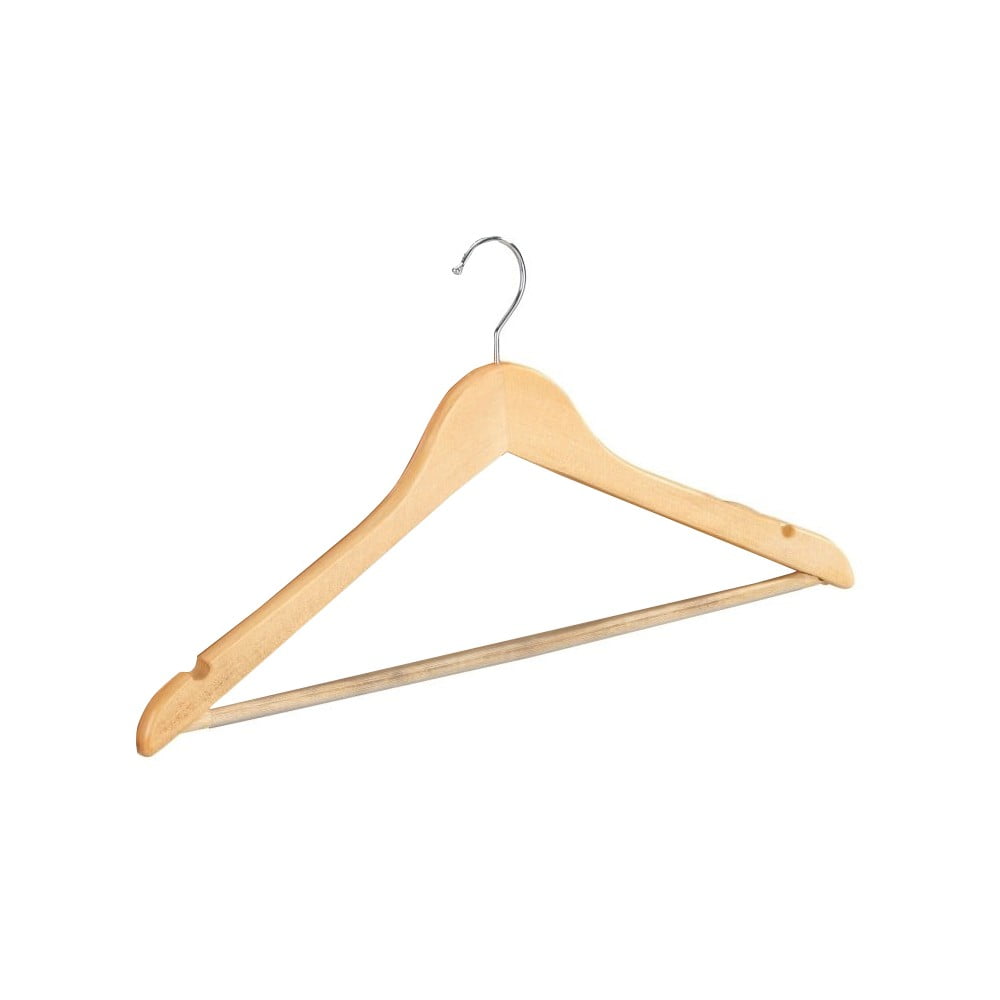 Súprava 8 drevených veiakov na obleèenie Wenko Shaped Hanger Eco