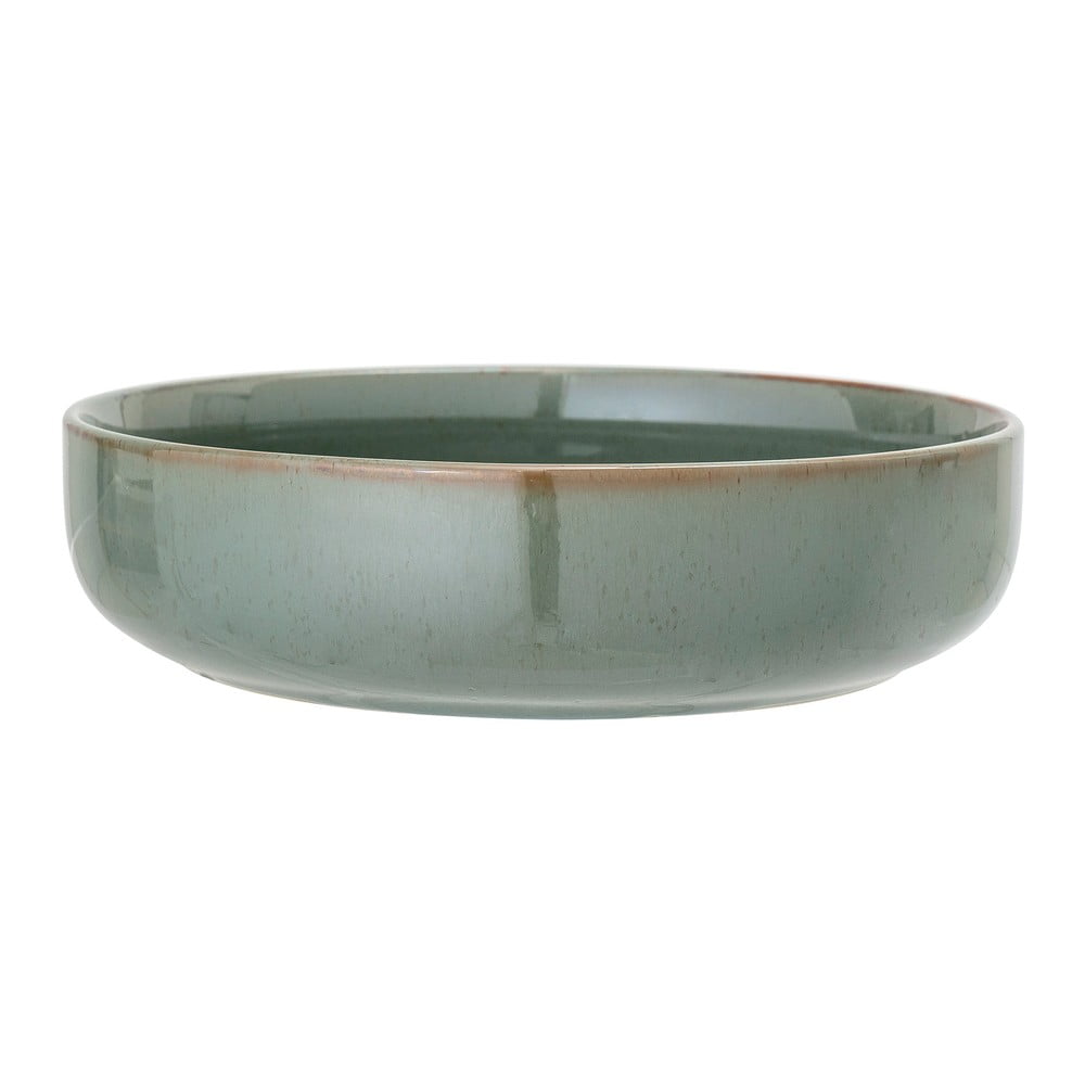 Zelená kameninová servírovacia misa Bloomingville Pixie