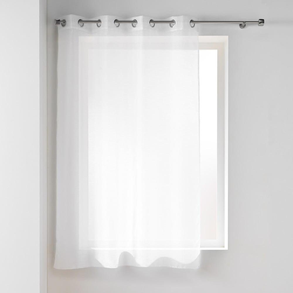 Biela voálová záclona 140x180 cm Lissea – douceur d'intérieur