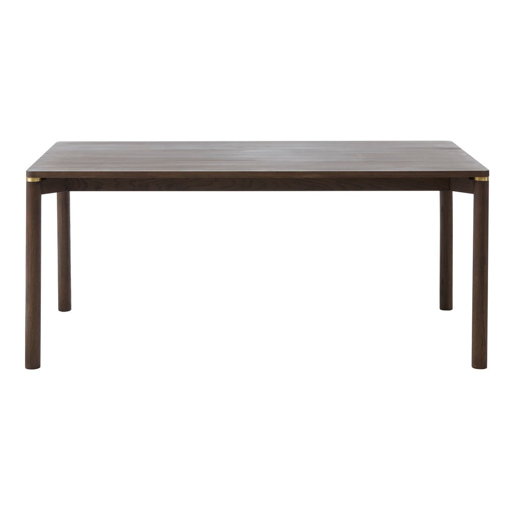 Hnedý rozkladací jedálenský stôl 95x180 cm Arun – Unique Furniture