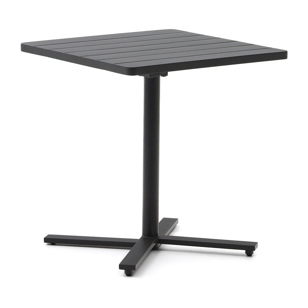 Kovový záhradný jedálenský stôl 70x70 cm Torreta – Kave Home