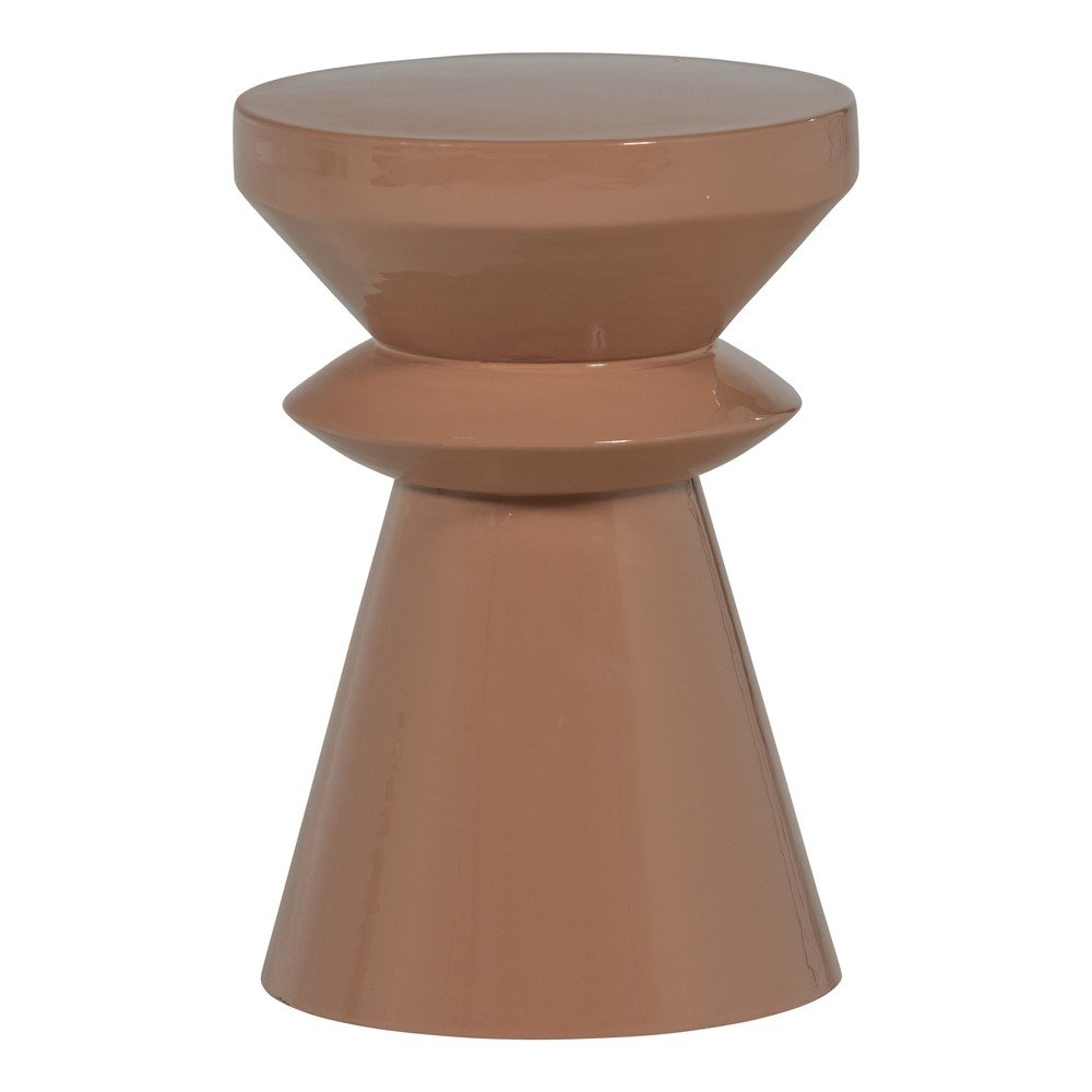 Kovový odkladací stolík ø 30 cm Fedde – WOOOD