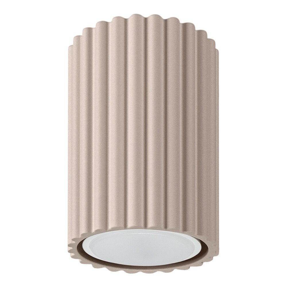 Taupe kovové bodové svietidlo ø 6