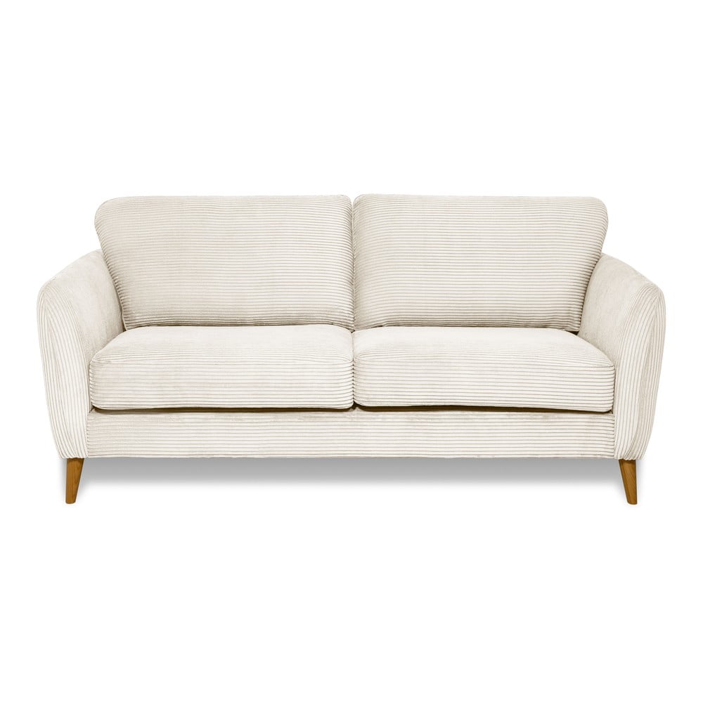 Biela menčestrová pohovka 170 cm Paris – Scandic