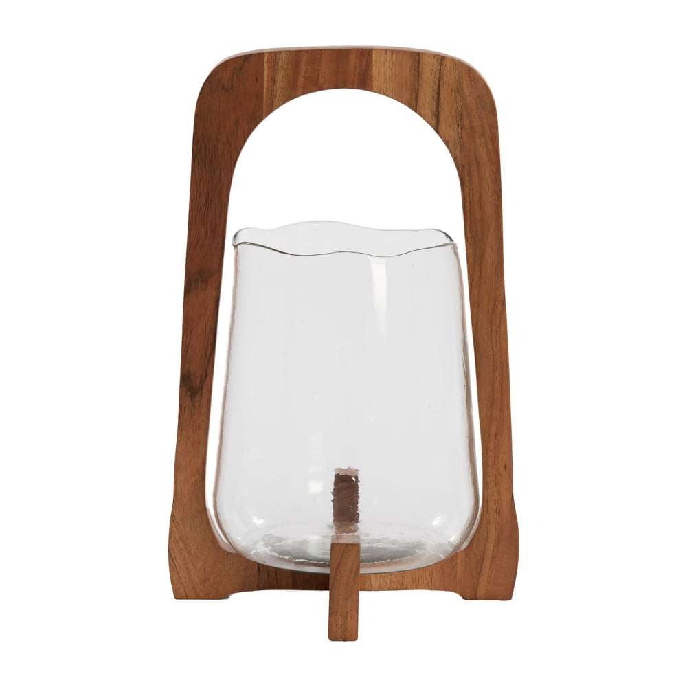 Drevený lampáš Anosy – Light & Living