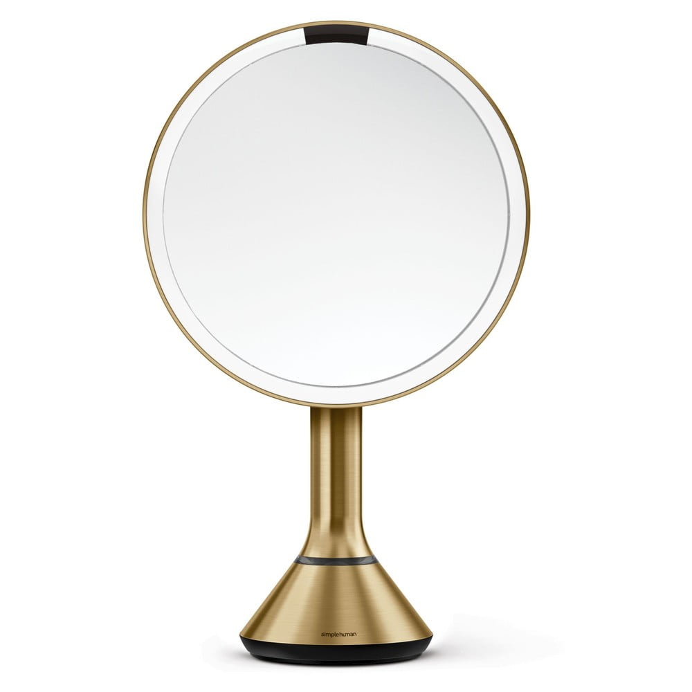 Kozmetické zrkadlo s osvetlením/zväčšovacie (5x) ø 20 cm Sensor – simplehuman