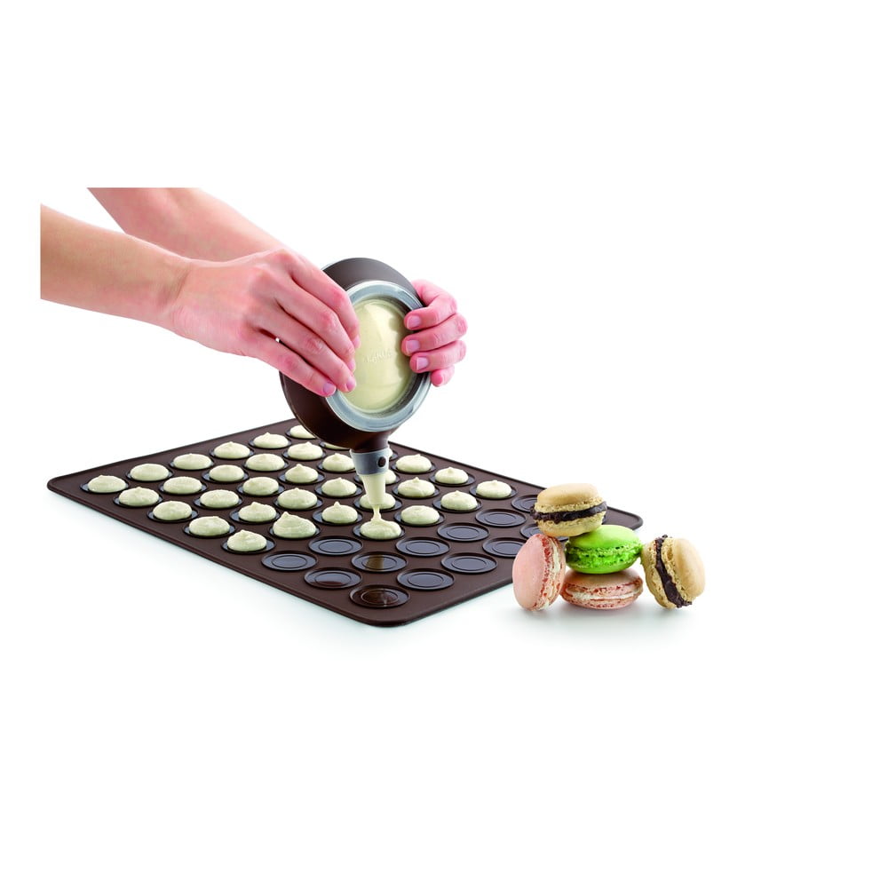 Silikónová súprava na prípravu makroniek 18x31 cm – Lékué