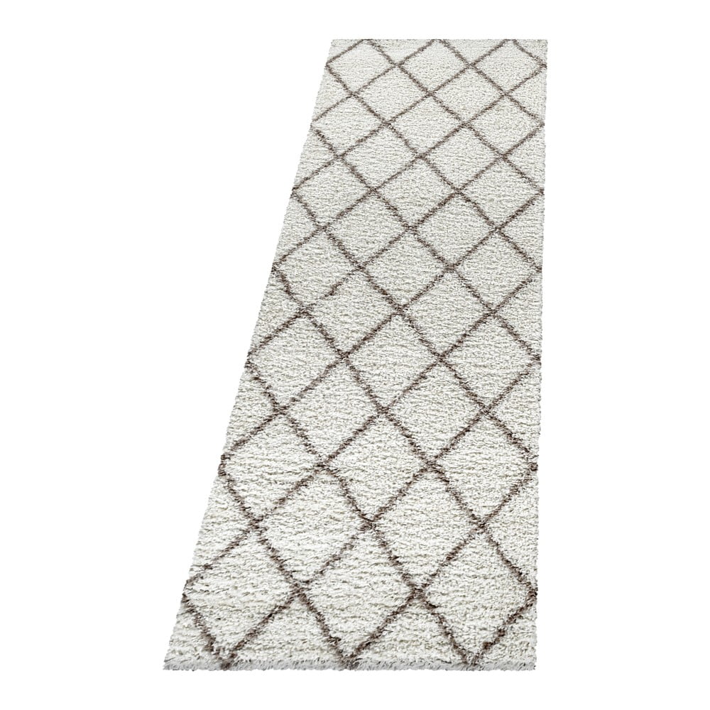 Krémový behúň 80x250 cm Alvor – Ayyildiz Carpets