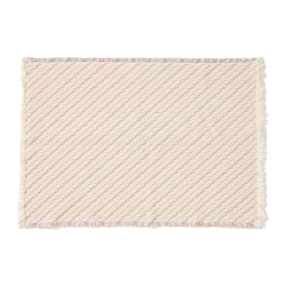 Béžová kúpeľňová predložka 50x70 cm Janu – Kave Home