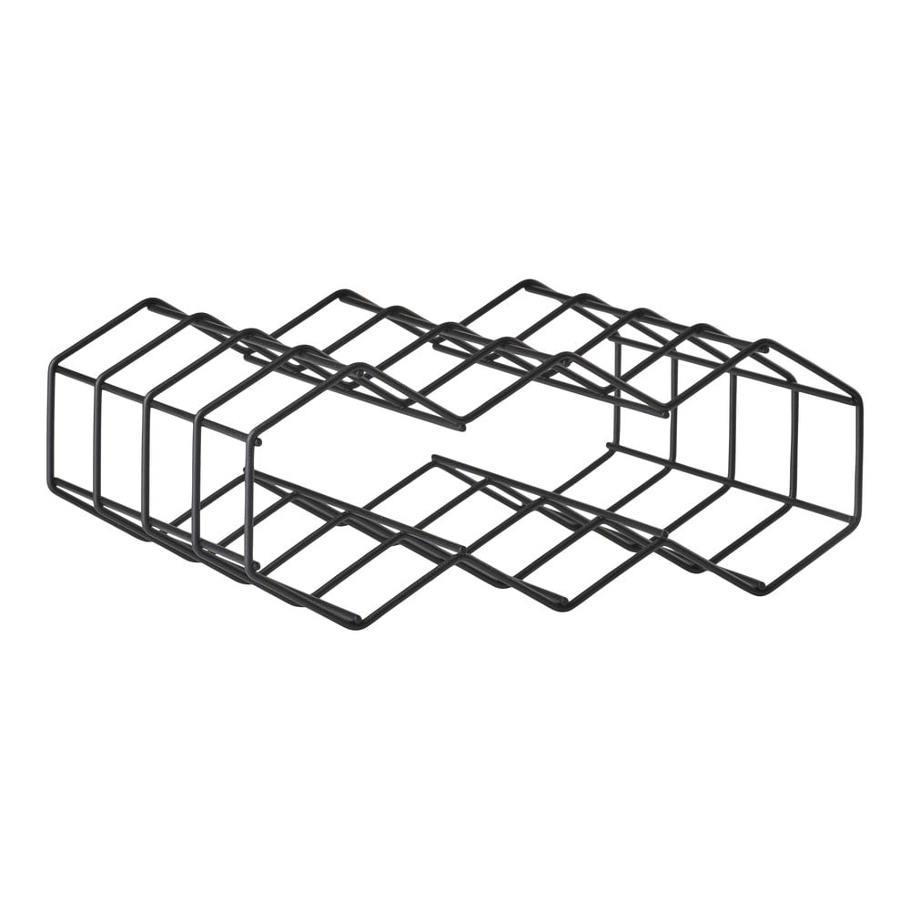 Kovový stojan na víno počet fliaš 5 Rocks – Zone