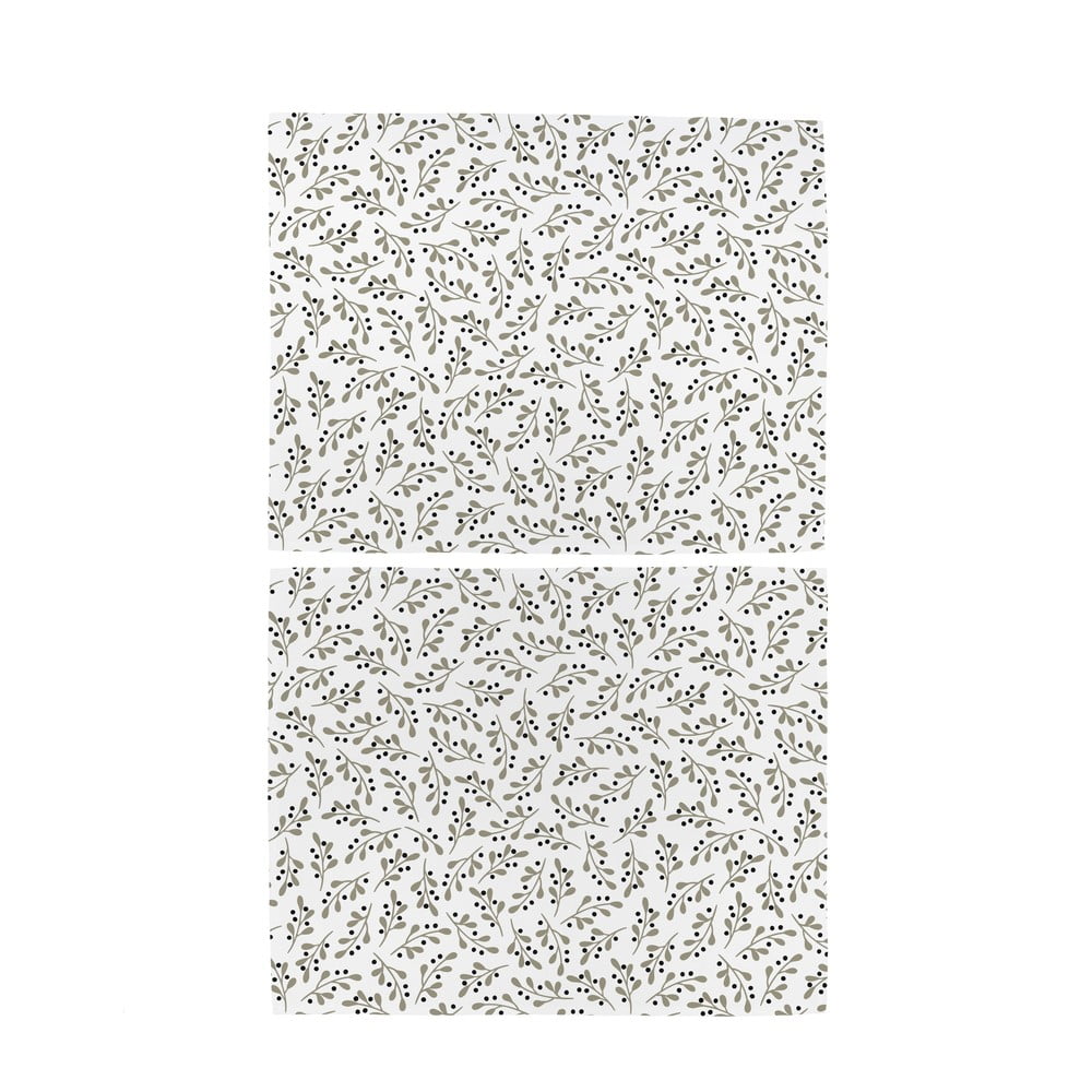 Vianočné látkové prestieranie 2 ks 35x45 cm Mistletoe Kiss – Butter Kings