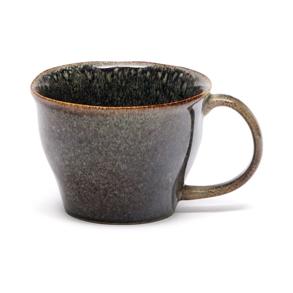 Sivý keramický hrnček Coval – Kave Home