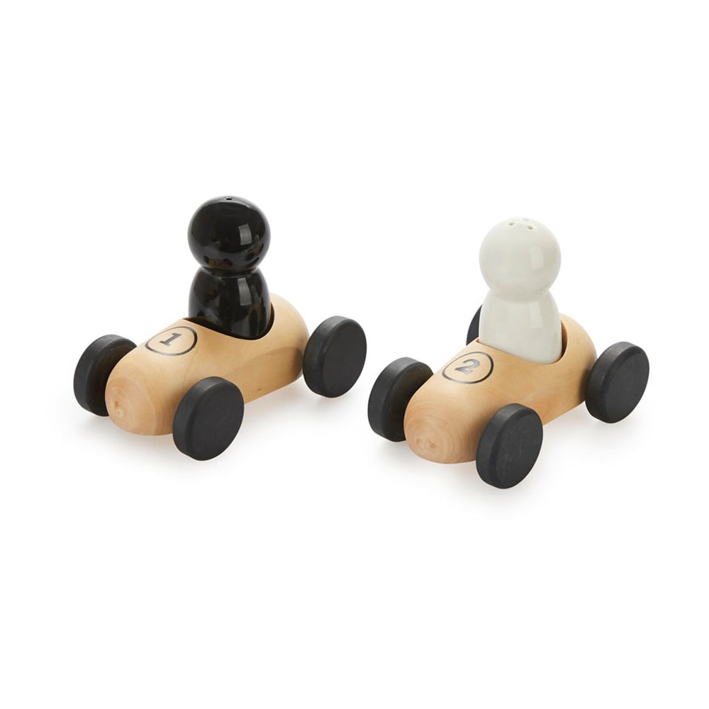 Soľnička a korenička so stojanom Bolides – Balvi