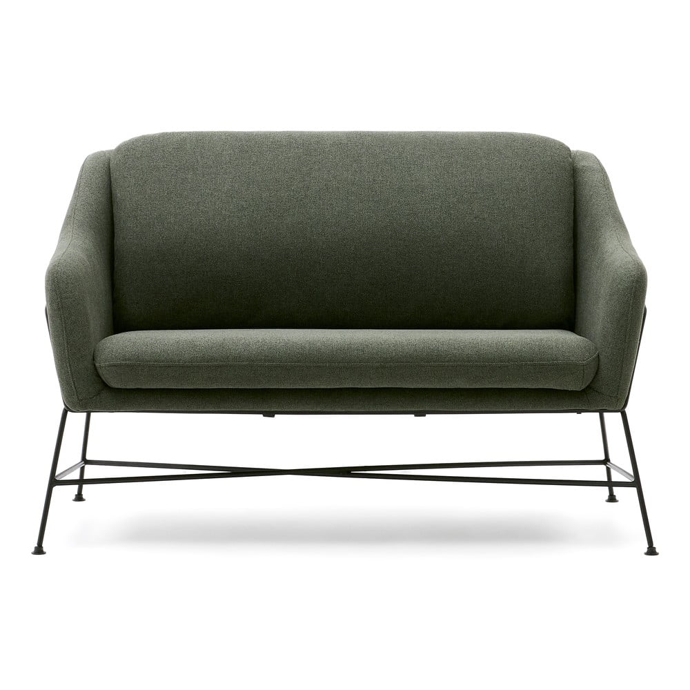 Zelená pohovka 128 cm Brida – Kave Home