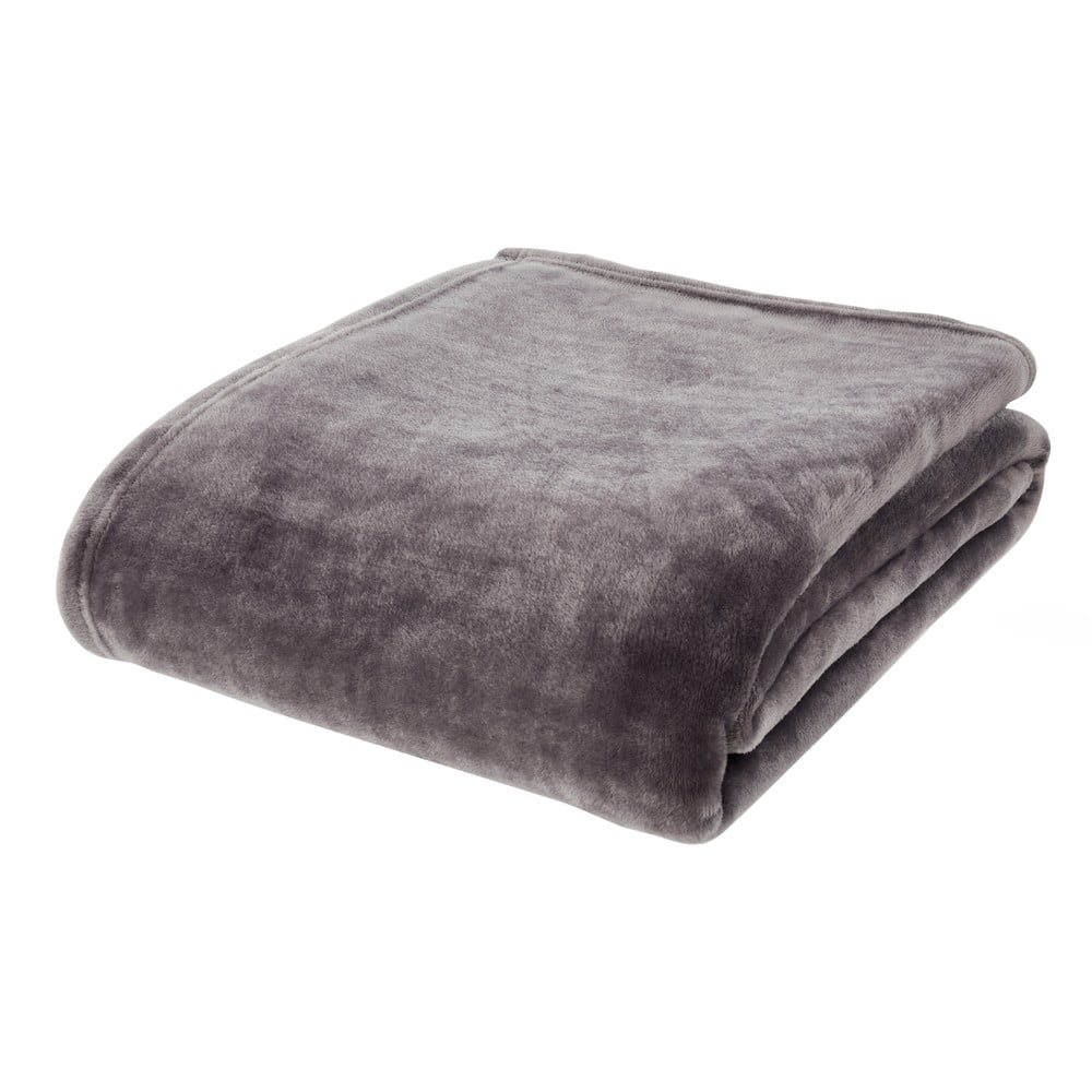 Sivá prikrývka 200x240 cm Raschel – Catherine Lansfield