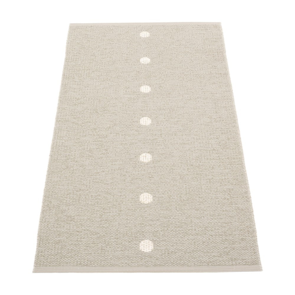 Béžovo-krémový vnútorný a vonkajší koberec 70x140 cm Peg Linen Vanilla – Pappelina