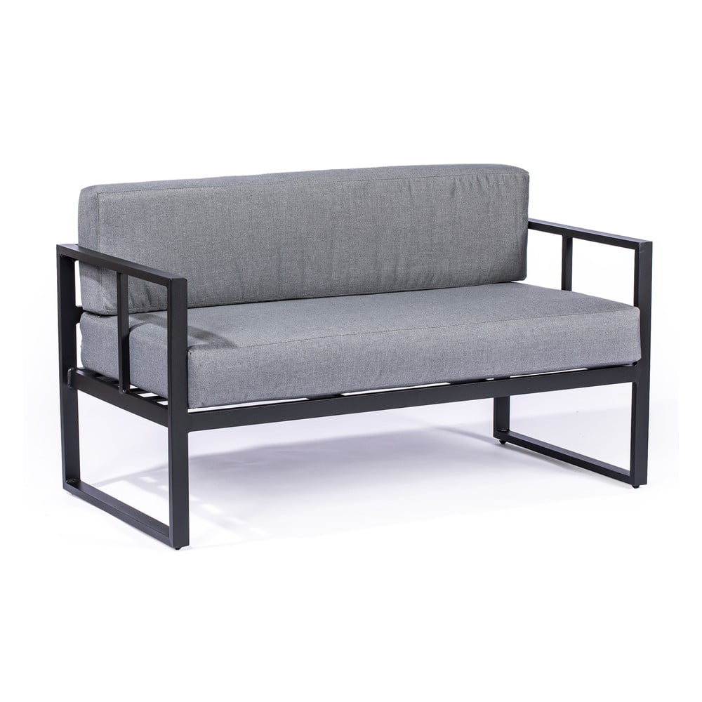 Grafitovosivá dvojmiestna záhradná pohovka Bonami Selection Bellisima