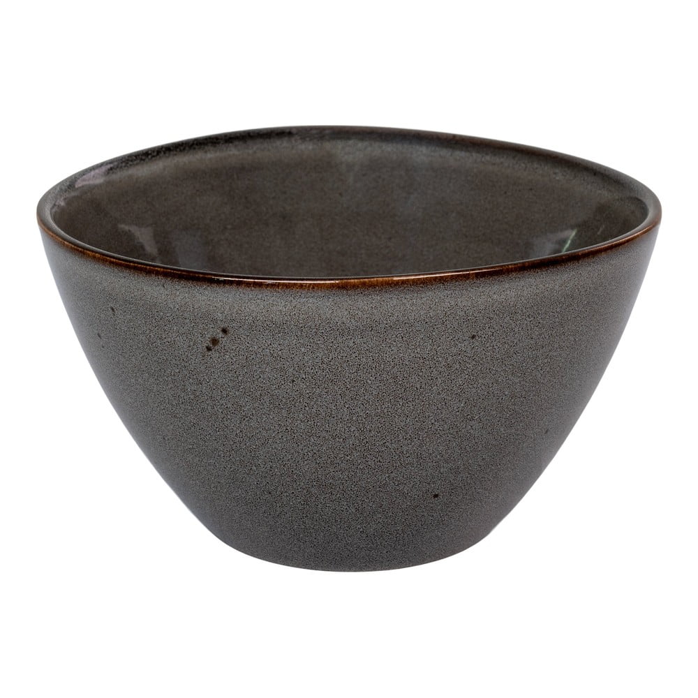 Sivé misky z kameniny v súprave 4 ks 1