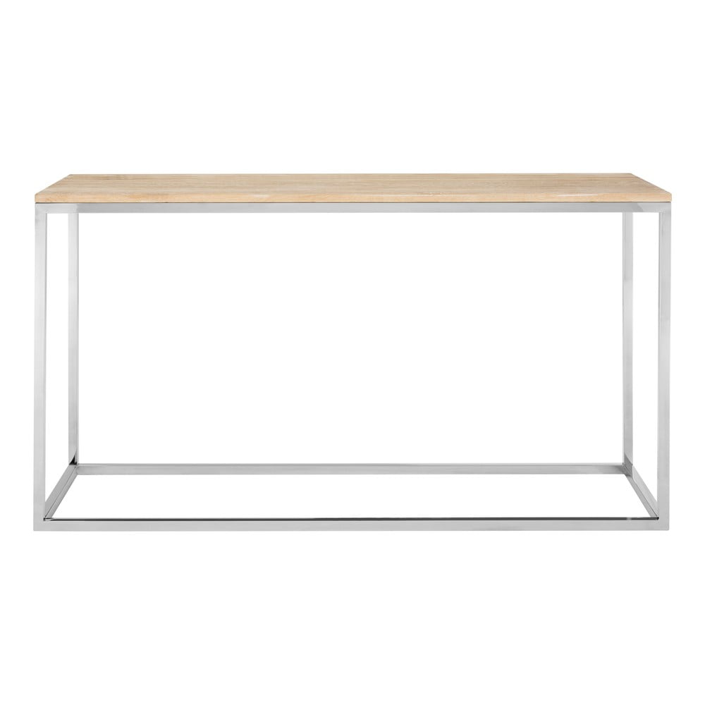 Konzolový stolík v prírodnej farbe 50x150 cm Hampstead – Premier Housewares