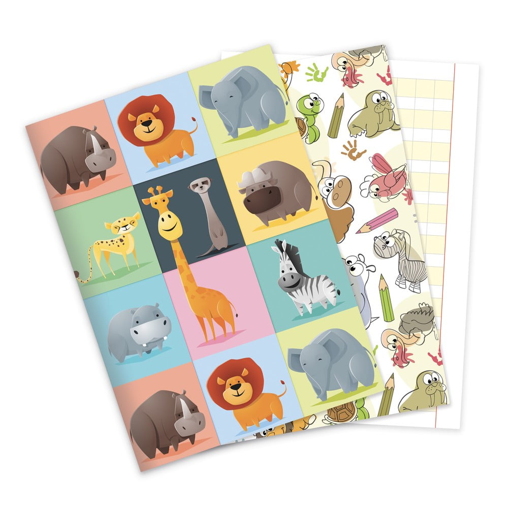 Zošity v súprave 192 stránok 4 ks formát A4 – Kartos