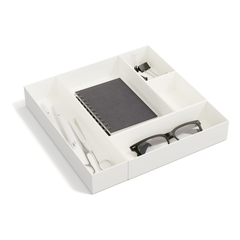 Kartónové organizéry do zásuvky v súprave 5 ks Emma Paper Laminate – Bigso