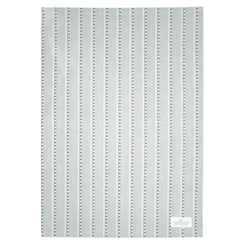Sivá bavlnená utierka Green Gate Daphney