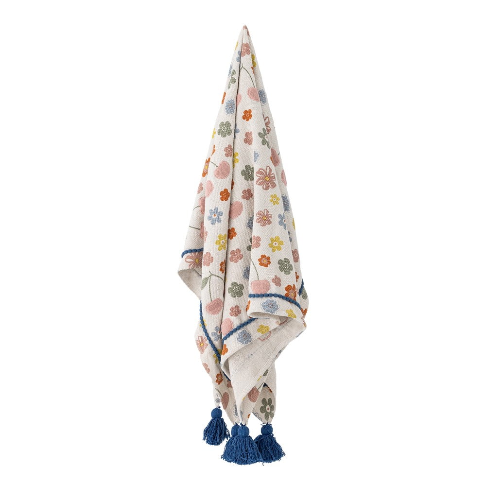 Detská deka z recyklovanej bavlny 130x160 cm Cherry – Bloomingville Mini