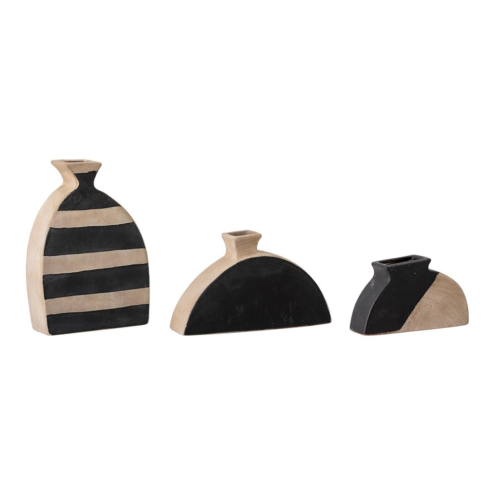 Súprava 3 terakotových váz Bloomingville Nezha