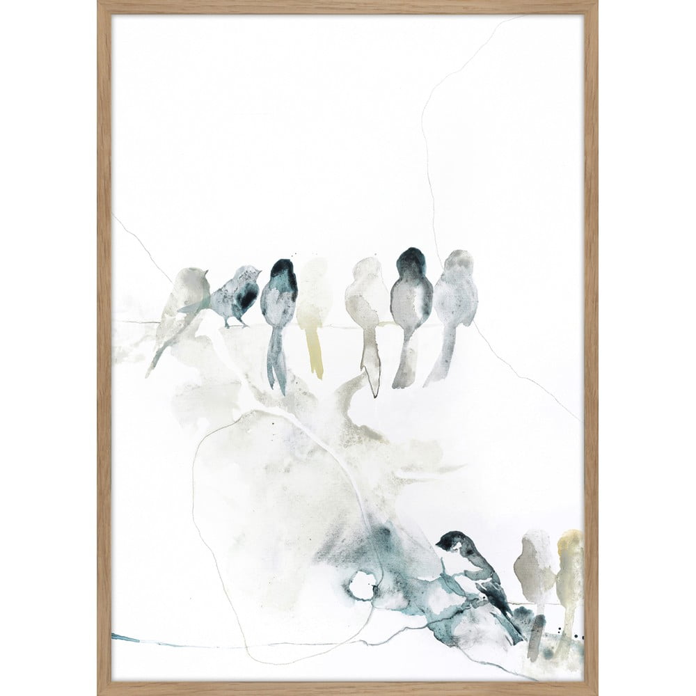 Obraz 50x70 cm Birdshape – Malerifabrikken