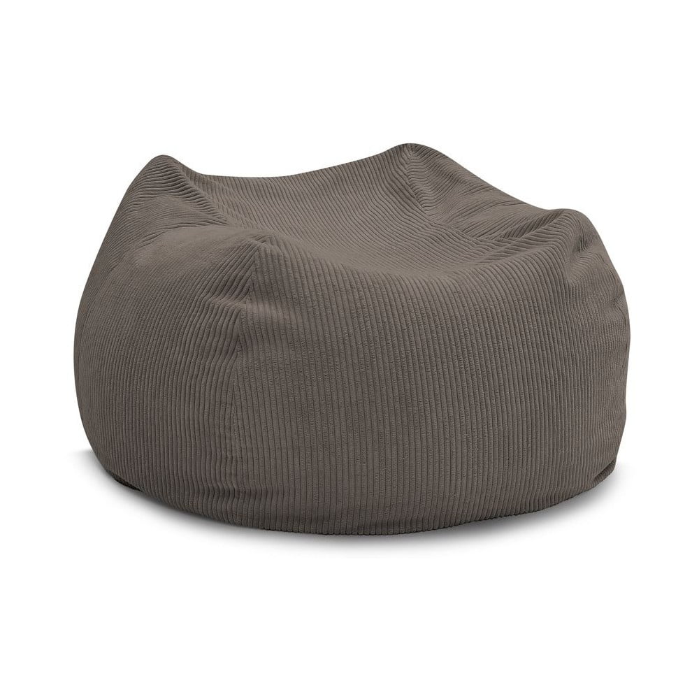 Sivo-hnedý sedací vak Voltaire – Bobochic Paris