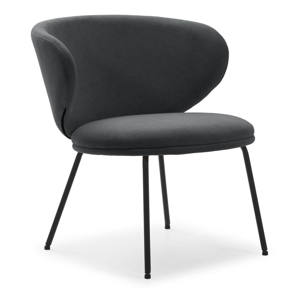 Antracitové kreslo Rush – Marckeric