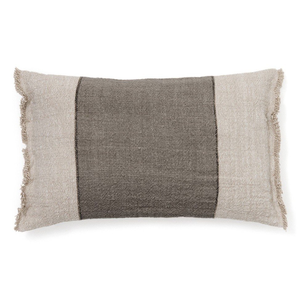 Obliečka na vankúš s prímesou ľanu 50x30 cm Lorin – Kave Home