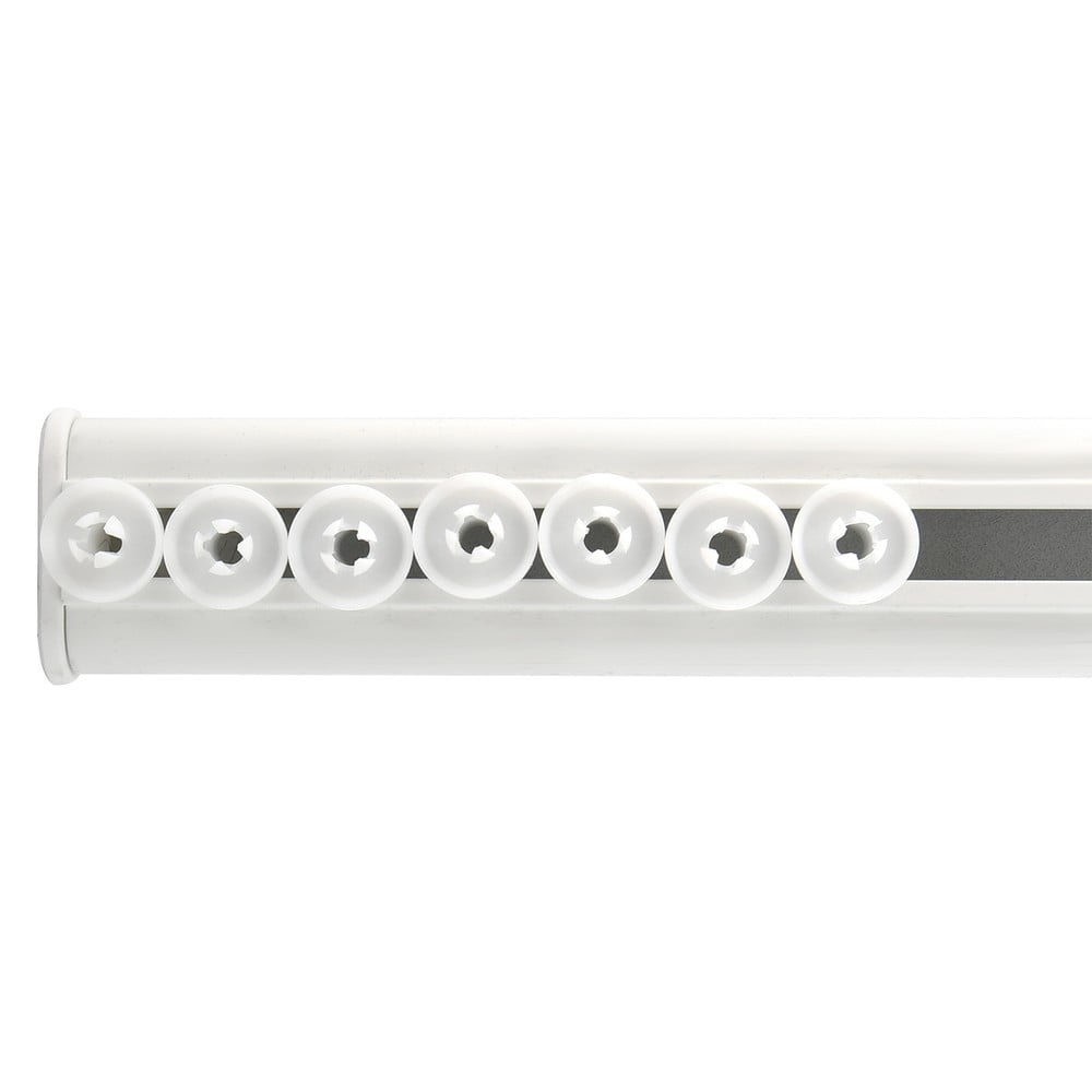 Biela tyč na sprchový záves 75 - 125 cm Surprise – Spirella