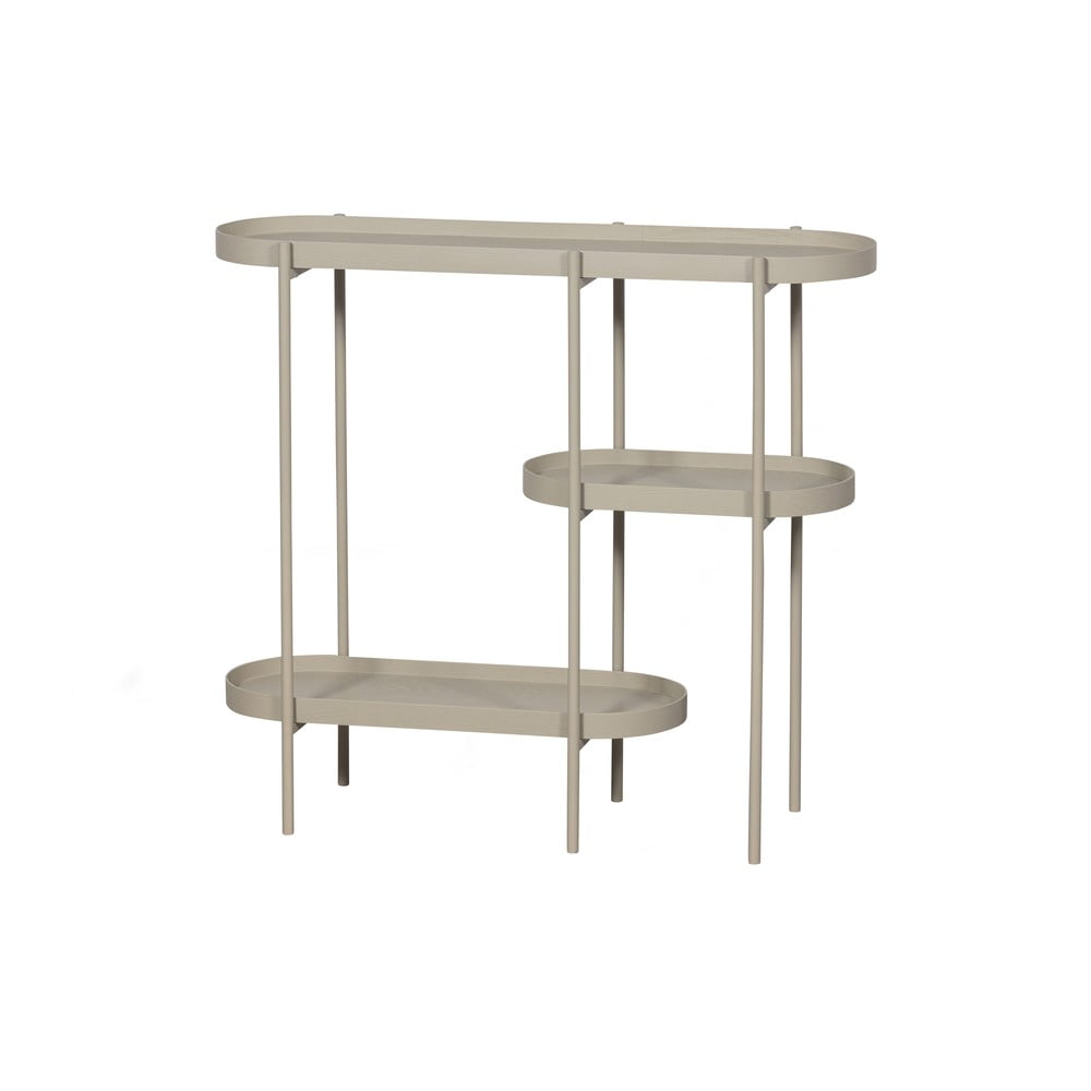 Kovový odkladací stolík 28x90 cm Noan – WOOOD