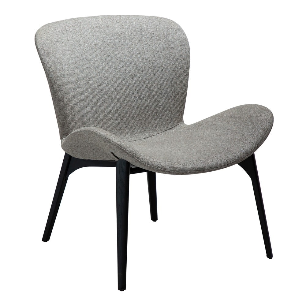 Sivé kreslo z textílie buklé Paragon – DAN-FORM Denmark