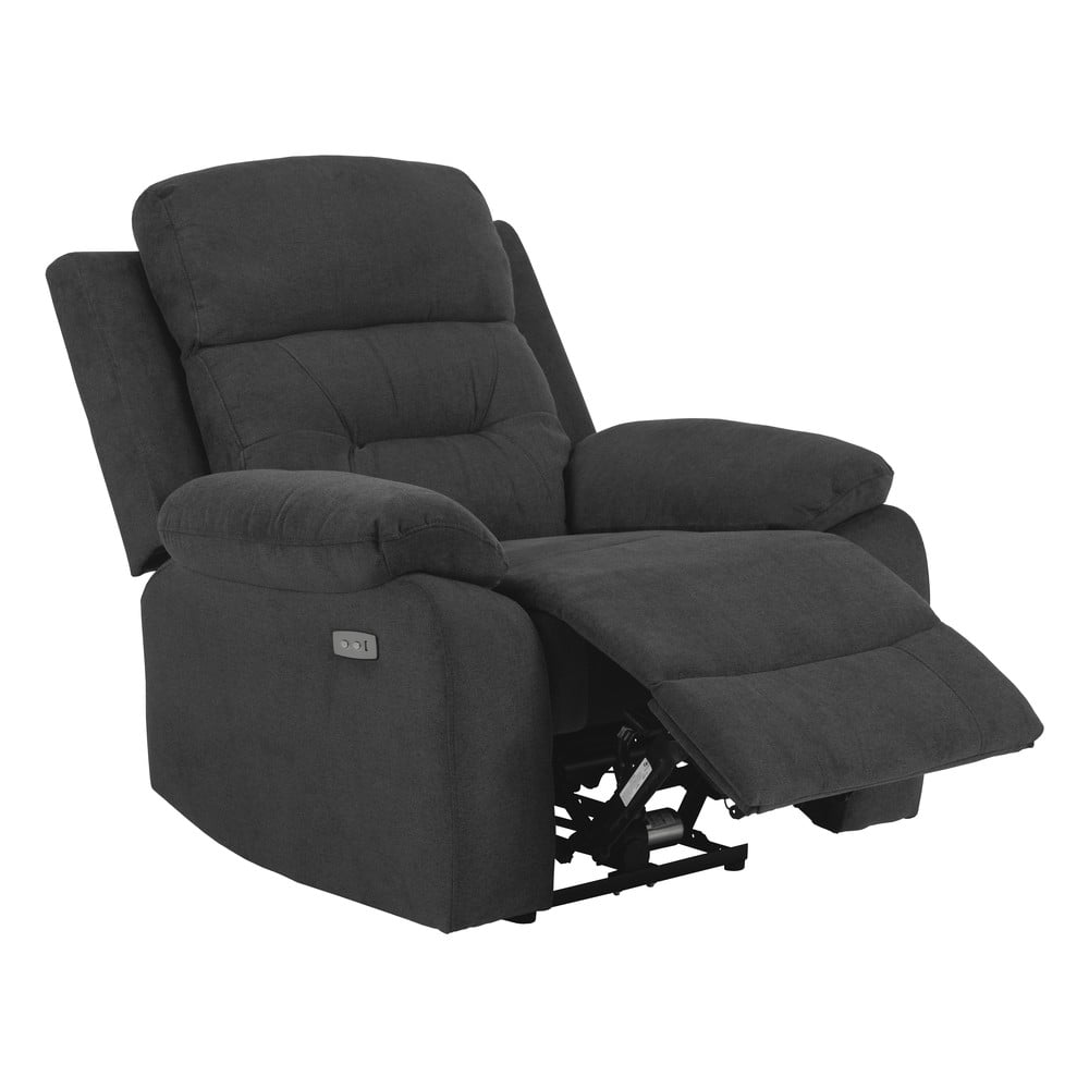 Antracitové relaxačné kreslo Vansbro – Actona