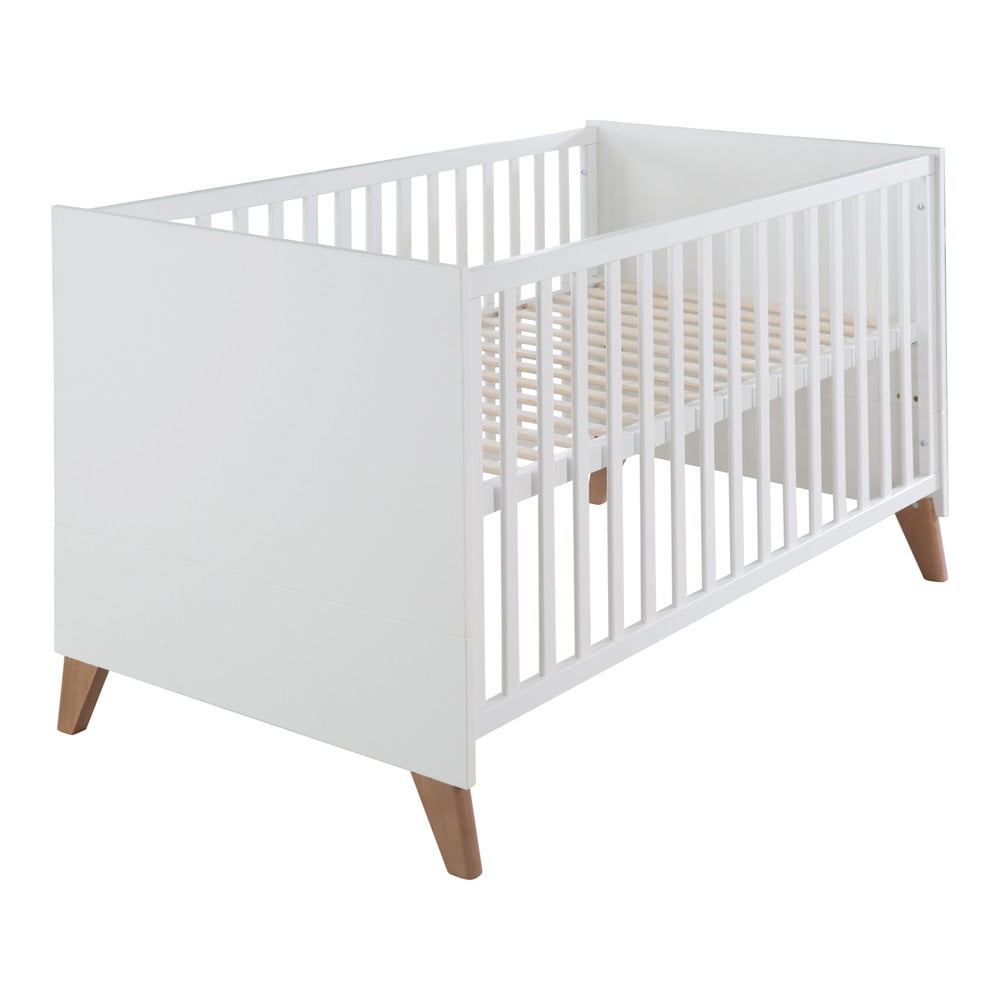 Postieľka v bielo-prírodnej farbe 70x140 cm Ole – Roba