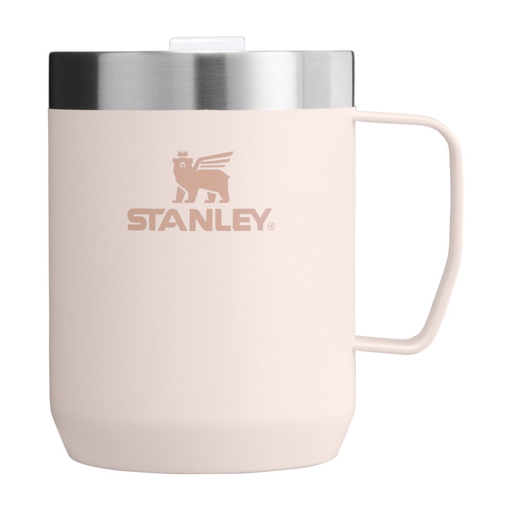 Svetloružový termo hrnček z nehrdzavejúcej ocele 230 ml Stay-Hot Camp Mug Rose Quartz – Stanley