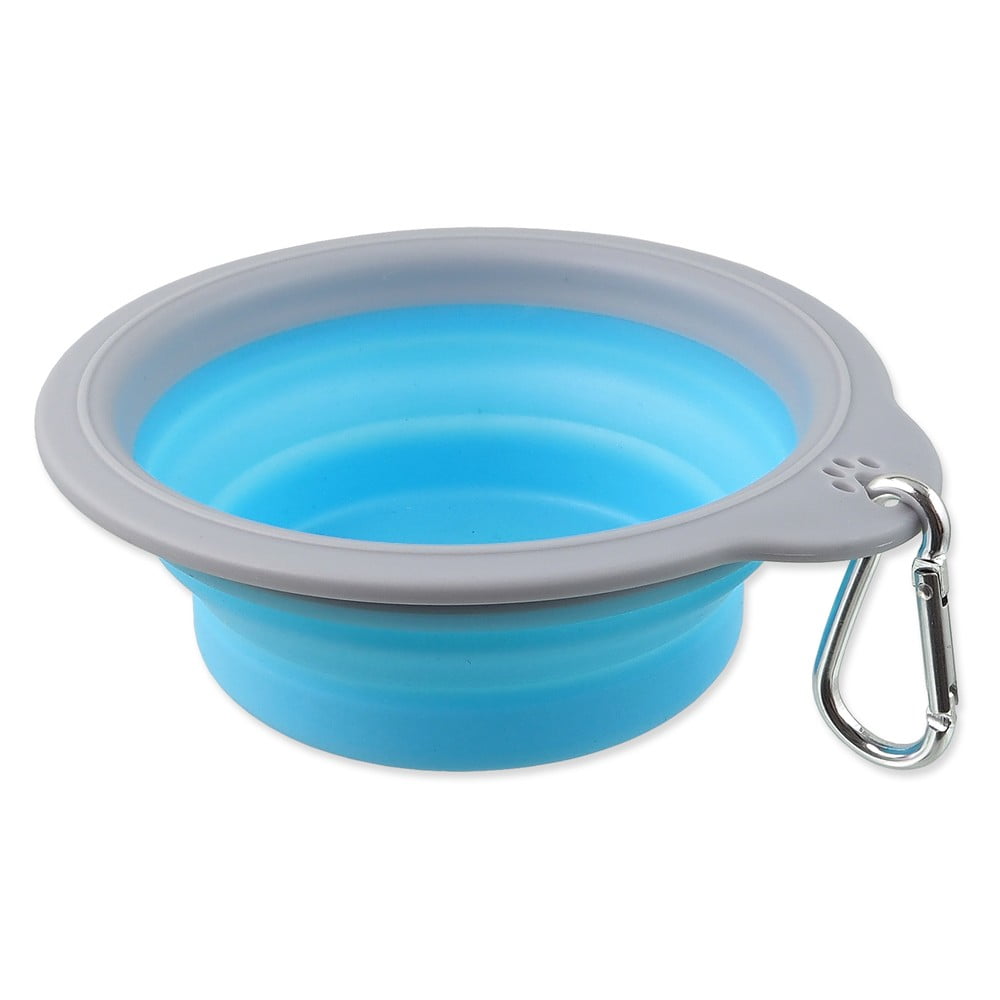 Plastová cestovná miska pre psa ø 15 cm Dog Fantasy – Plaček Pet Products