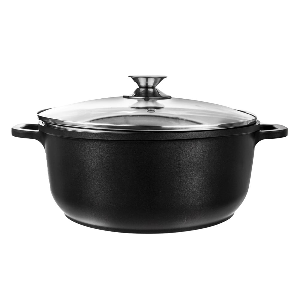 Hliníkový hrniec so sklenenou pokrievkou Orion Grande