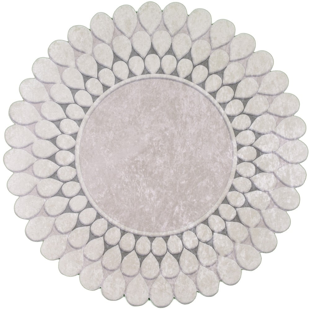 Sivý koberec Vitaus Zinno Yesil