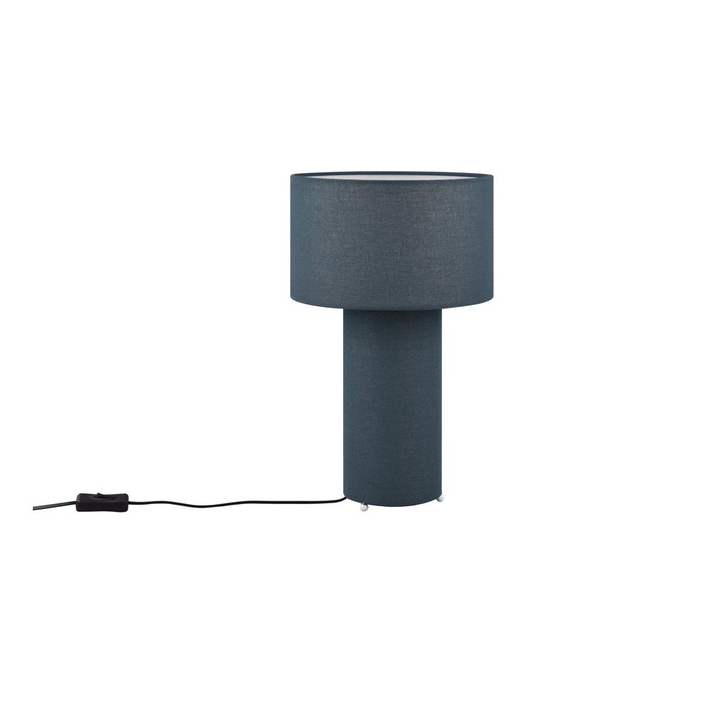 Tmavomodrá stolová lampa (výška  40 cm) Bale – Trio