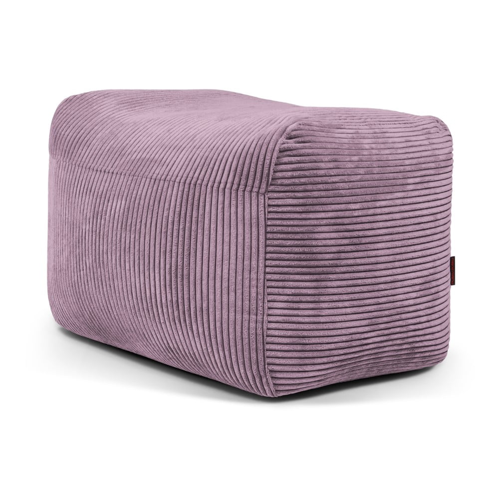 Fialový menčestrový sedací vak Plus 70 Lounge – SLOWDOWN