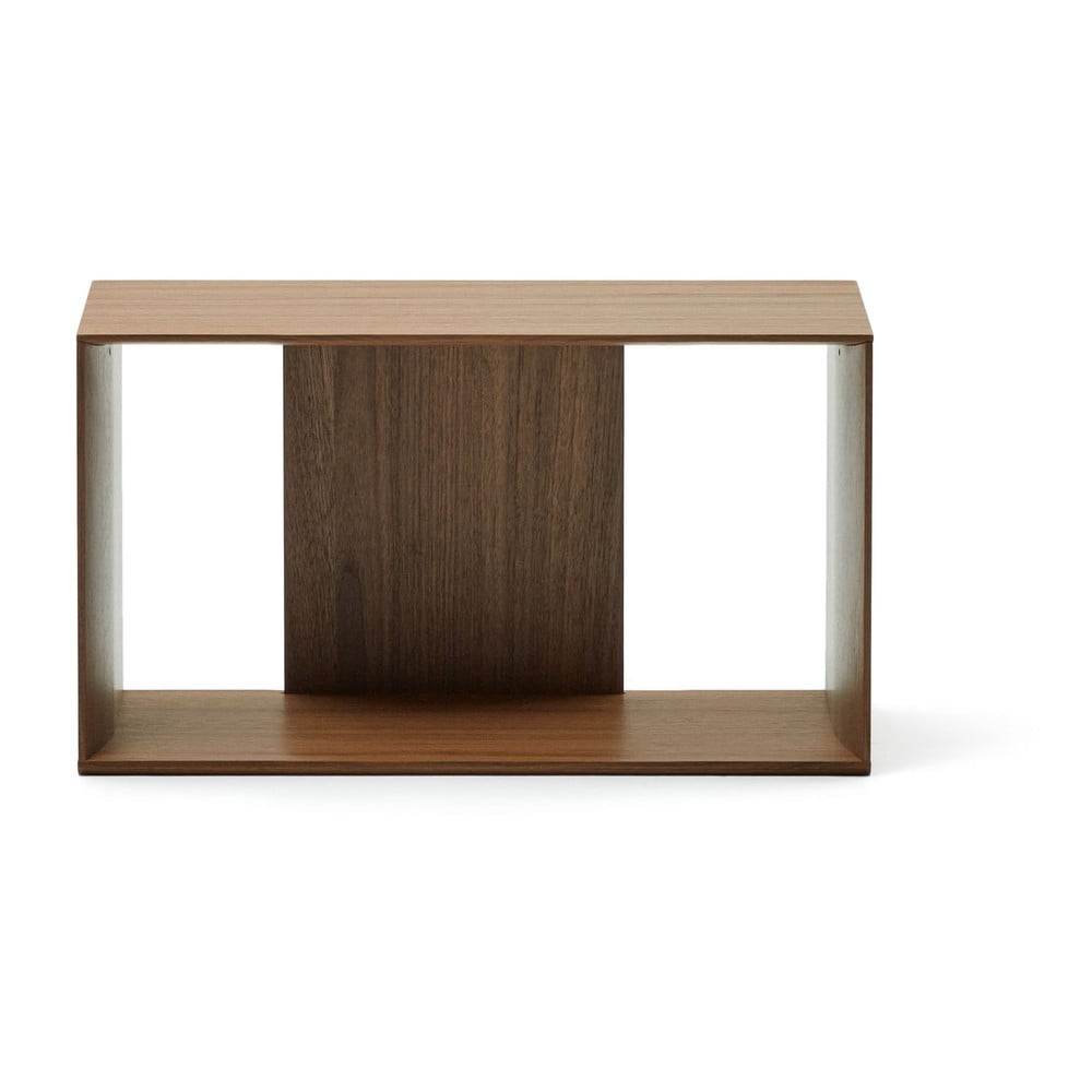 Modulárny policový systém v dekore orecha v prírodnej farbe 67x38 cm Litto – Kave Home