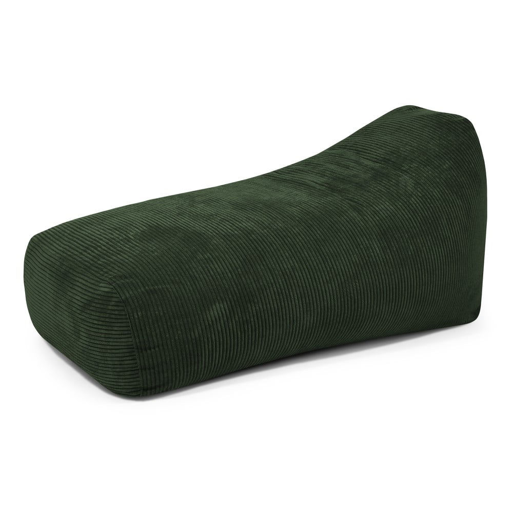 Zelený menčestrový sedací vak Snug Long 140 – SLOWDOWN