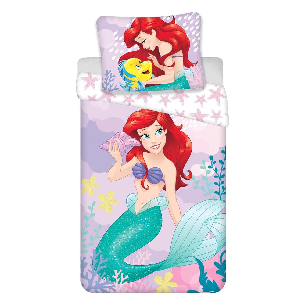 Bavlnené detské obliečky na jednolôžko 140x200 cm Ariela "Pink" – Jerry Fabrics