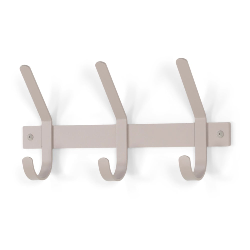 Taupe kovový nástenný vešiak 40 cm Dexter – Spinder Design