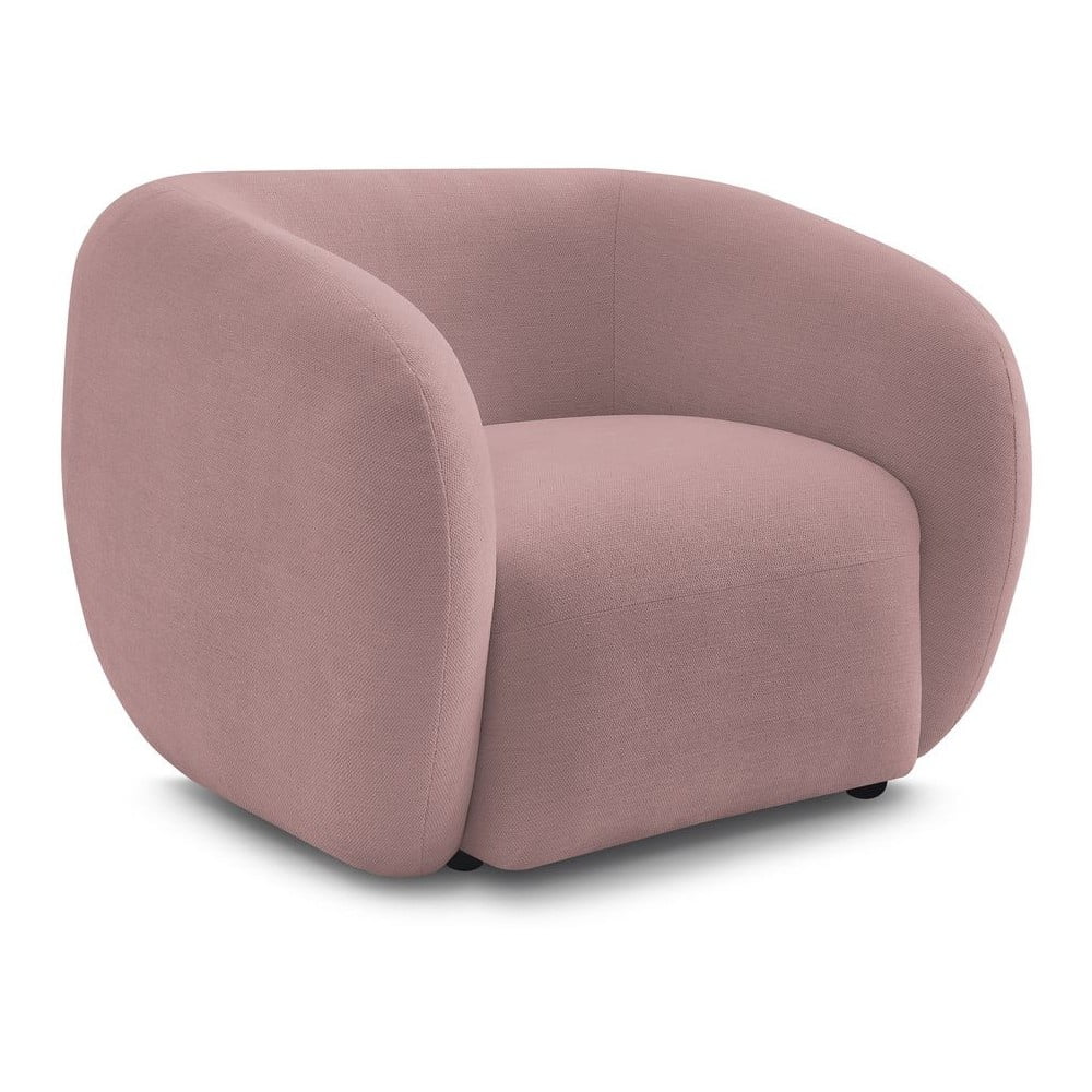 Svetloružové kreslo Celine – Bobochic Paris